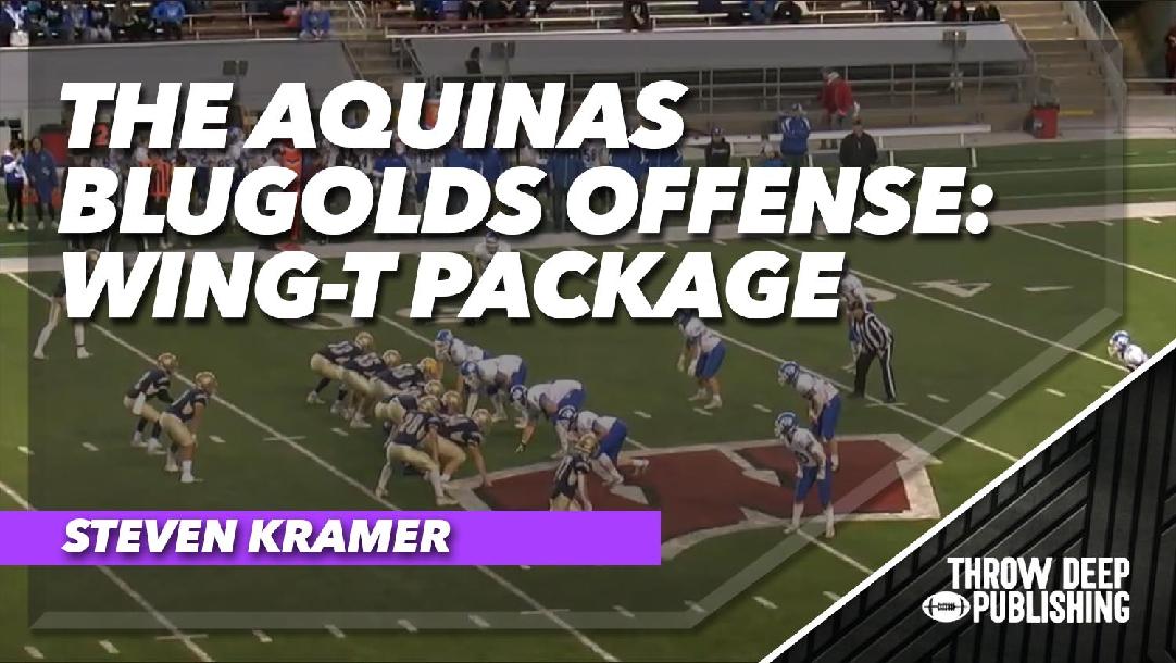 The Aquinas Blugolds Offense: Wing-T Package The Aquinas Blugolds Offense: Wing-T Package