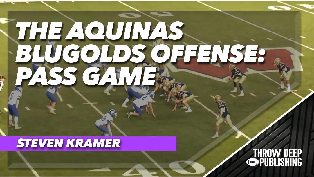 The Aquinas Blugolds Offense: Pass Game The Aquinas Blugolds Offense: Pass Game