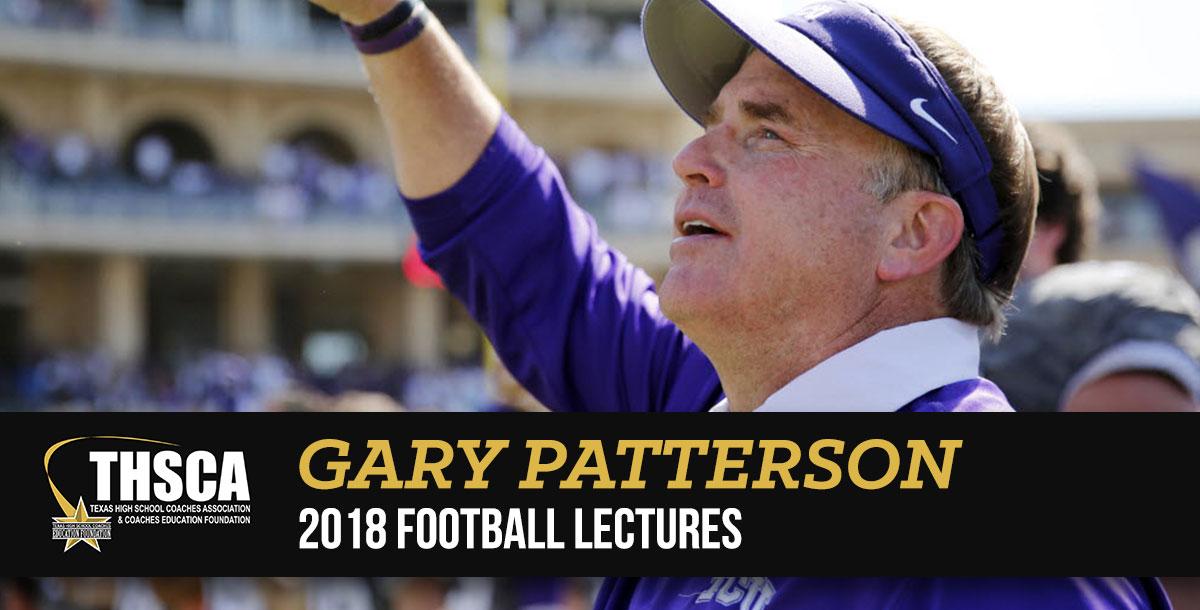 Gary Patterson | How to Plan for Your Program to be Successful Gary Patterson | How to Plan for Your Program to be Successful