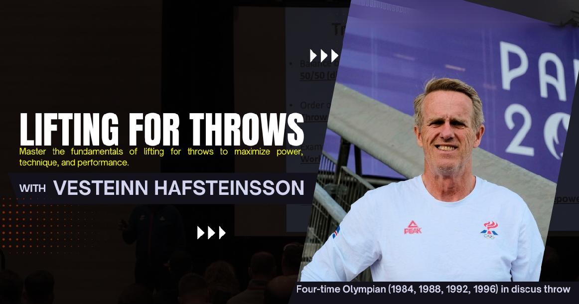 Lifting For Throws with Vesteinn Hafsteinsson Lifting For Throws with Vesteinn Hafsteinsson