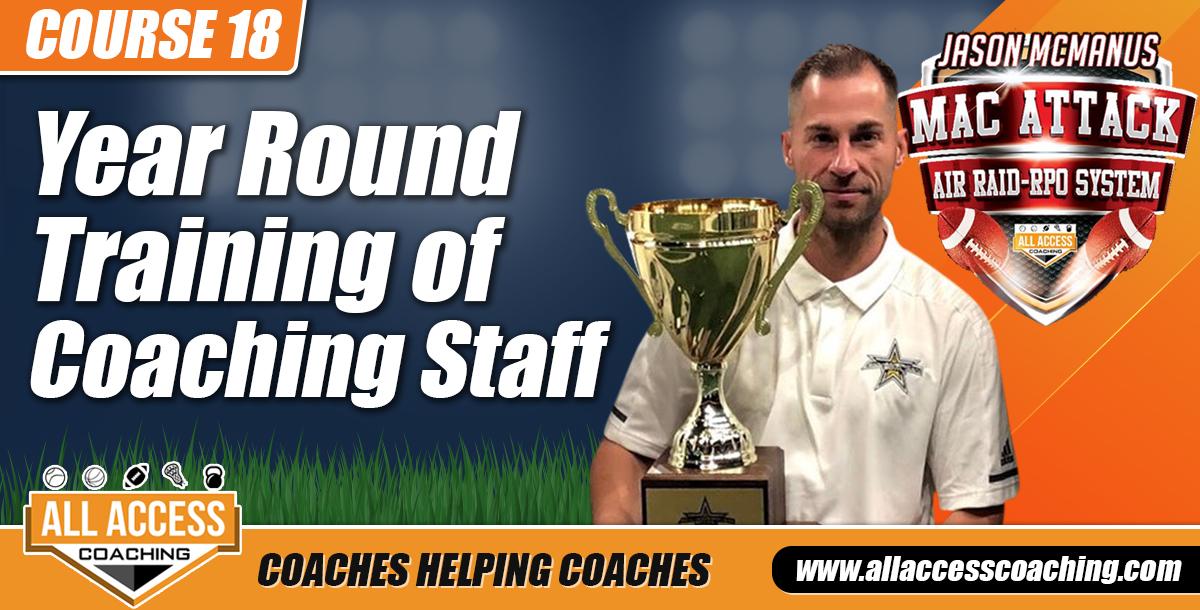 Training a Coaching Staff and Year-Round Responsibilities Training a Coaching Staff and Year-Round Responsibilities
