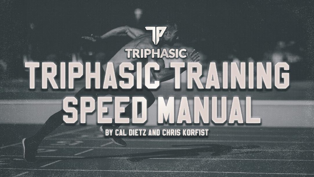 Triphasic Speed Training Manual for Elite Performance: Part 1 The Spring Ankle Model Triphasic Speed Training Manual for Elite Performance: Part 1 The Spring Ankle Model