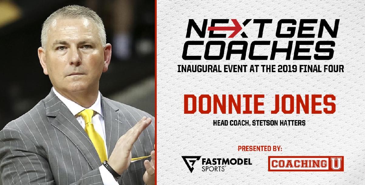 Donnie Jones, Stetson Head Coach: NextGen Coaches Inaugural Event Donnie Jones, Stetson Head Coach: NextGen Coaches Inaugural Event