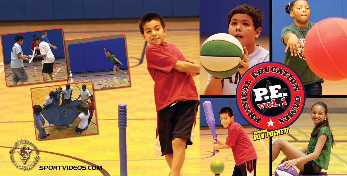 Physical Education Games - Vol. 1 featuring Don Puckett Physical Education Games - Vol. 1 featuring Don Puckett