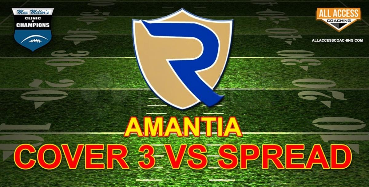 COVER 3 vs Spread Offense COVER 3 vs Spread Offense