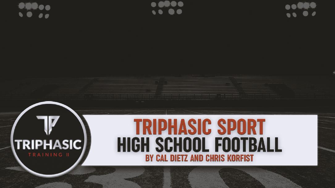 Triphasic High School Football Training Manual Triphasic High School Football Training Manual