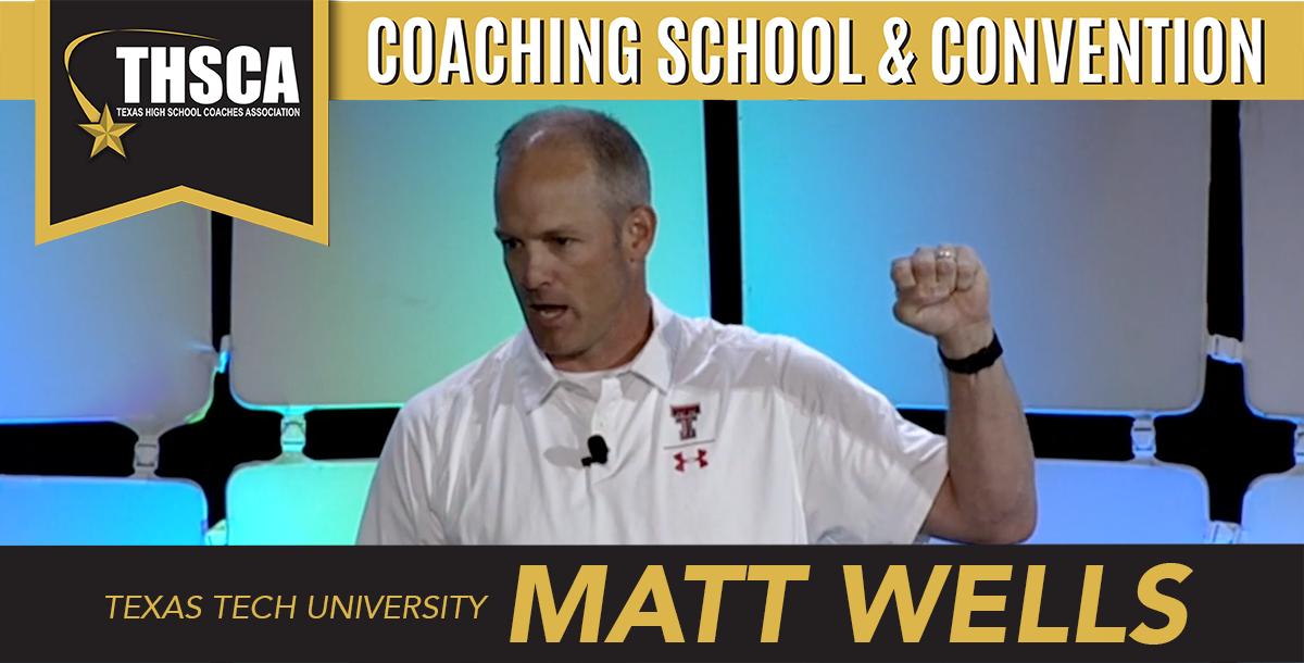 Matt Wells, TTU: Special Teams Teaching Progression - Dominating Kick-Off Returns Matt Wells, TTU: Special Teams Teaching Progression - Dominating Kick-Off Returns