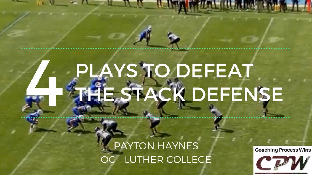 4 Plays to Defeat the Stack Defense 4 Plays to Defeat the Stack Defense
