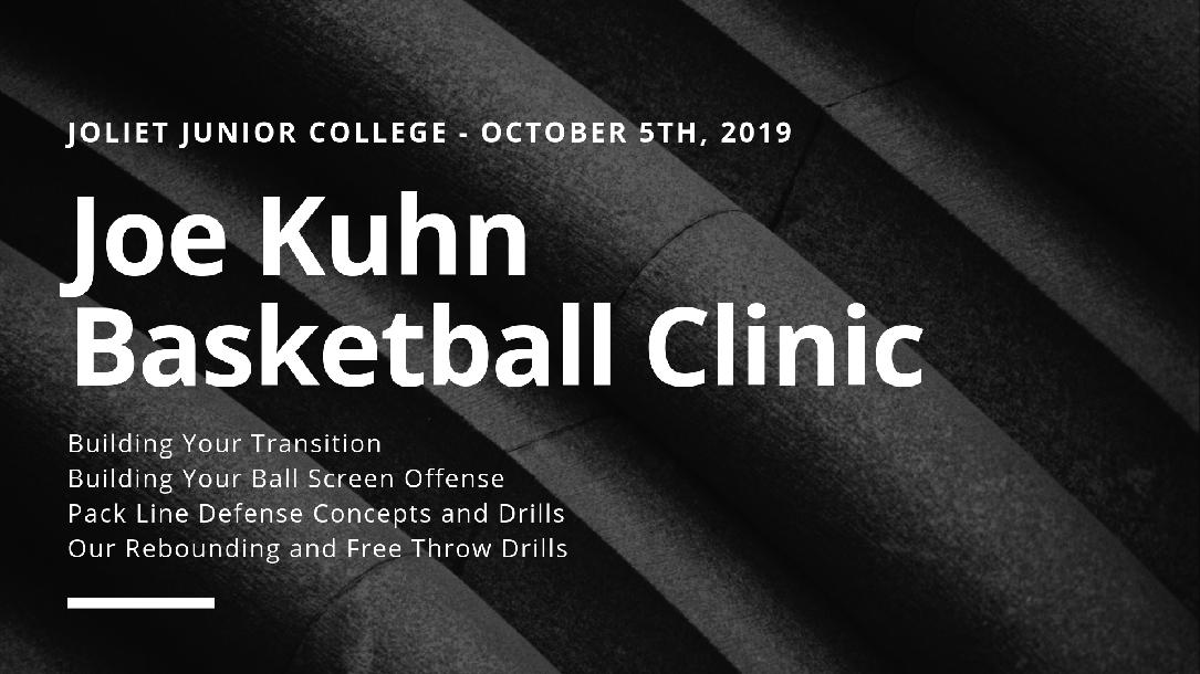 Joe Kuhn and Joliet Junior College Team Clinic, 2019 Joe Kuhn and Joliet Junior College Team Clinic, 2019