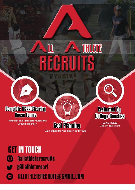HOW TO GET RECRUITED AS A HIGH SCHOOL ATHLETE - ALL ATHLETE RECRUITS HOW TO GET RECRUITED AS A HIGH SCHOOL ATHLETE - ALL ATHLETE RECRUITS