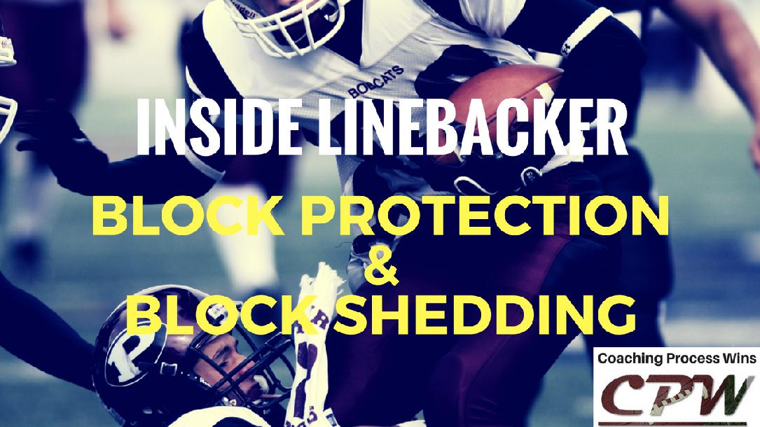 Inside Linebacker Block Protection & Block Shedding Inside Linebacker Block Protection & Block Shedding