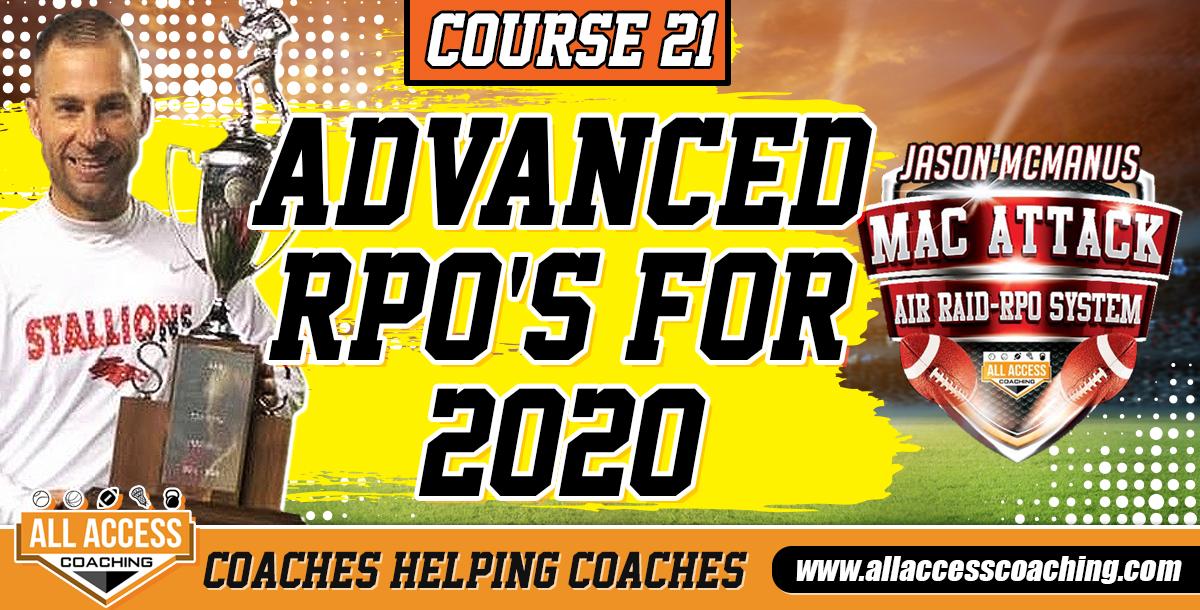 Advanced RPO`s including Practice Drills Advanced RPO`s including Practice Drills