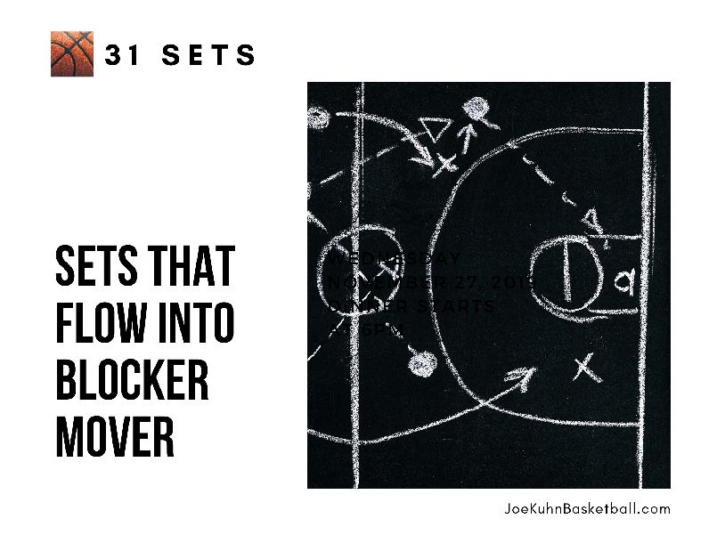 31 Sets Into Blocker Mover 31 Sets Into Blocker Mover