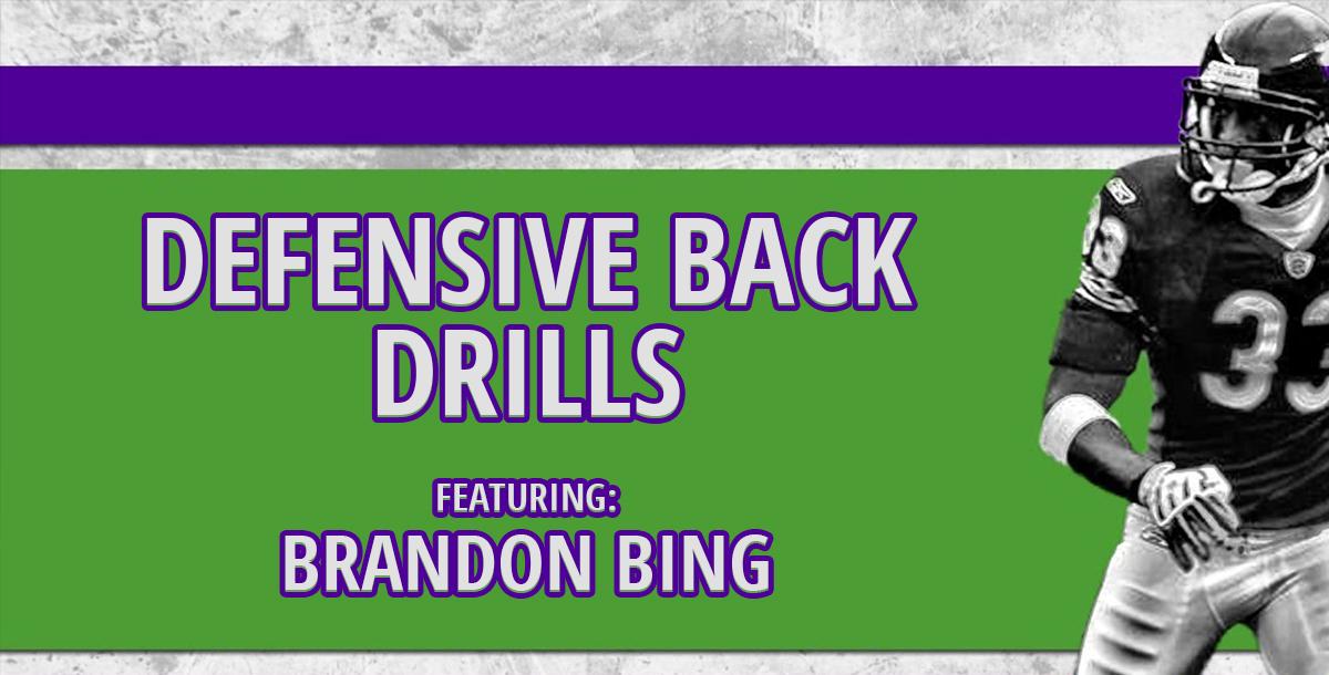 Brandon Bing Defensive Back Drills Brandon Bing Defensive Back Drills